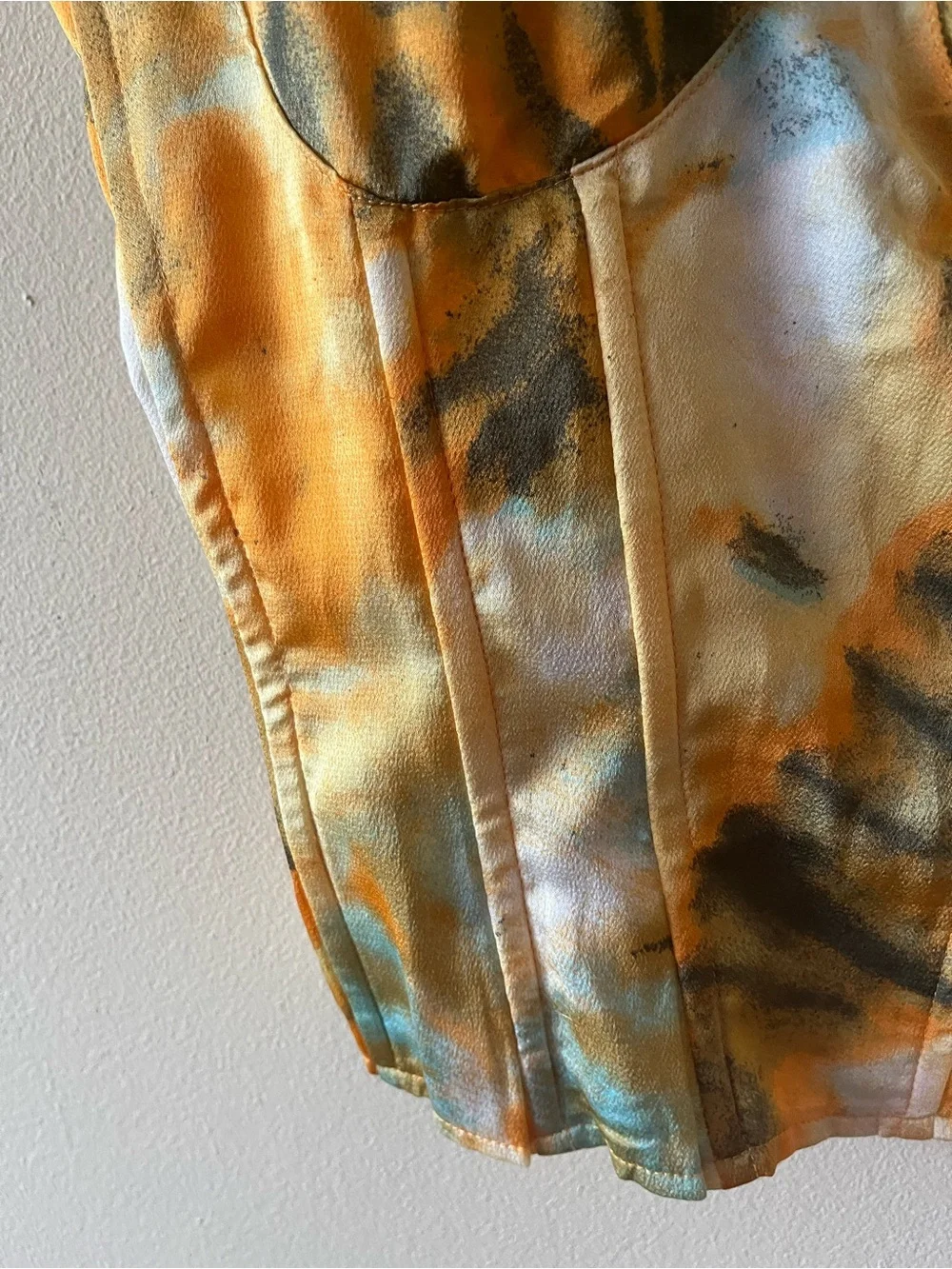 PrettyLittleThing 2 piece Corset Top and Skirt Matching Set